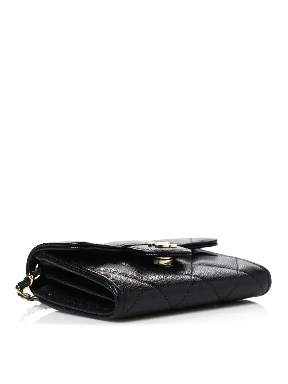 Chanel Caviar Quilted Flap Card Holder #310204C18B